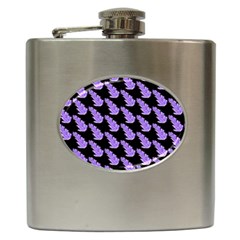 Cute Lavanda Black Hip Flask (6 Oz) by ConteMonfrey