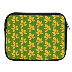 Orange Leaves Green Apple Ipad 2/3/4 Zipper Cases by ConteMonfrey