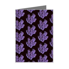 Black Seaweed Mini Greeting Card