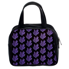 Black Seaweed Classic Handbag (Two Sides)