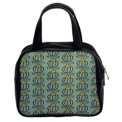 Cactus Green Classic Handbag (two Sides) by ConteMonfrey