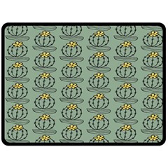 Cactus Green Fleece Blanket (large)  by ConteMonfrey