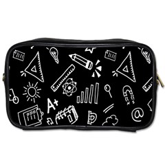 Knowledge Drawing Education Science Toiletries Bag (two Sides)