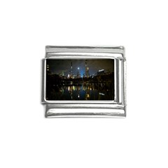 New York Night Central Park Skyscrapers Skyline Italian Charm (9mm)