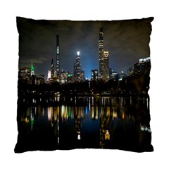 New York Night Central Park Skyscrapers Skyline Standard Cushion Case (two Sides) by Wegoenart