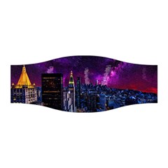 New York Manhattan Skyline Cityscape Downtown Stretchable Headband