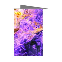 Conceptual Abstract Painting Acrylic Mini Greeting Cards (pkg Of 8)