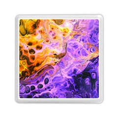 Conceptual Abstract Painting Acrylic Memory Card Reader (square)