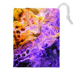 Conceptual Abstract Painting Acrylic Drawstring Pouch (4xl)