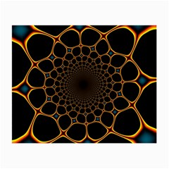 Fractal Abstract Web Art Digital Small Glasses Cloth