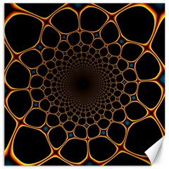 Fractal Abstract Web Art Digital Canvas 20  X 20  by Ravend