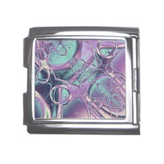 Illustration Fractal Pattern Modern Art Digital Mega Link Italian Charm (18mm) by Ravend