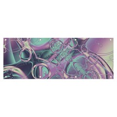 Illustration Fractal Pattern Modern Art Digital Banner And Sign 8  X 3  by Ravend