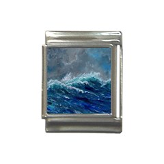 Waves Sea Sky Wave Italian Charm (13mm)