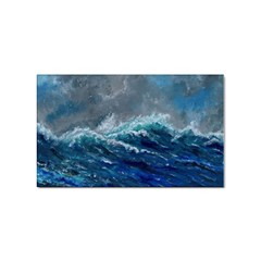 Waves Sea Sky Wave Sticker Rectangular (10 Pack)