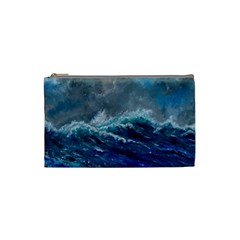 Waves Sea Sky Wave Cosmetic Bag (small)