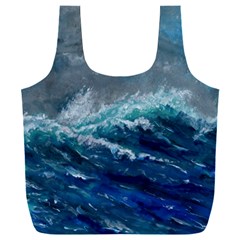 Waves Sea Sky Wave Full Print Recycle Bag (xxxl)