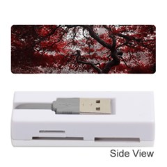 Tree Red Nature Abstract Mood Memory Card Reader (stick)