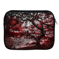Tree Red Nature Abstract Mood Apple Ipad 2/3/4 Zipper Cases by Ravend