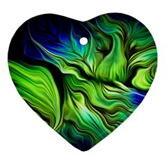 Fractal Art Pattern Abstract Ornament (heart)