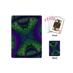 Abstract Fractal Art Pattern Playing Cards Single Design (mini)