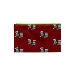 Christmas Stocking Sock Clothing Cosmetic Bag (xs) by Wegoenart