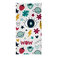 Wallpaper Background Cute Design Shower Curtain 36  X 72  (stall)  by Wegoenart