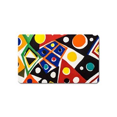 Pattern And Decoration Revisited At The East Side Galleries Magnet (name Card) by Wegoenart