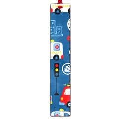 Car Cars Seamless Pattern Vector Rescue Team Cartoon Large Book Marks by Wegoenart