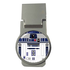 Robot R2d2 R2 D2 Pattern Money Clips (round) 