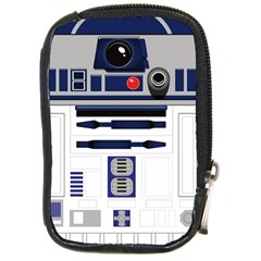 Robot R2d2 R2 D2 Pattern Compact Camera Leather Case