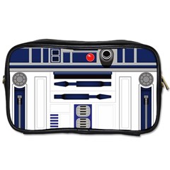 Robot R2d2 R2 D2 Pattern Toiletries Bag (One Side)