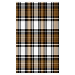 Brown Black Plaid Window Curtain (large 96 )