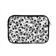 Eyes Drawing Motif Random Pattern Apple Macbook Pro 15  Zipper Case by dflcprintsclothing