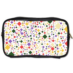 Abstract Pattern Illustration Background Wallpaper Toiletries Bag (Two Sides)