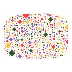 Abstract Pattern Illustration Background Wallpaper Mini Square Pill Box by Wegoenart
