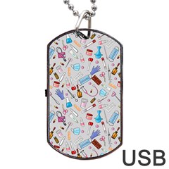 Medical Devices Dog Tag Usb Flash (two Sides) by SychEva