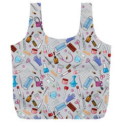 Medical Devices Full Print Recycle Bag (xxxl) by SychEva