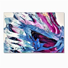 Feathers Postcards 5  X 7  (pkg Of 10) by kaleidomarblingart