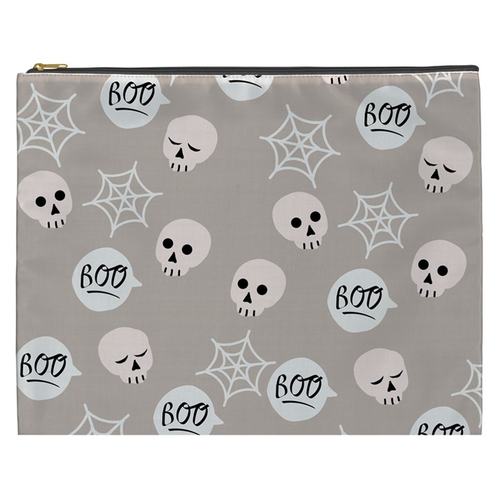 Halloween Decoration Drawing Design Cosmetic Bag (XXXL)