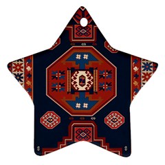 Armenian Old Carpet  Ornament (Star)