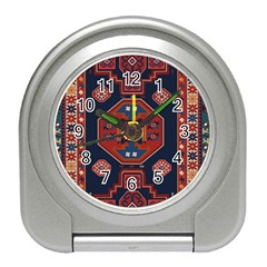 Armenian Old Carpet  Travel Alarm Clock