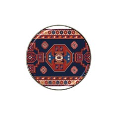 Armenian Carpet Hat Clip Ball Marker (4 Pack) by Gohar