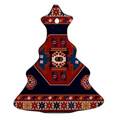 Armenian Carpet Christmas Tree Ornament (two Sides) by Gohar