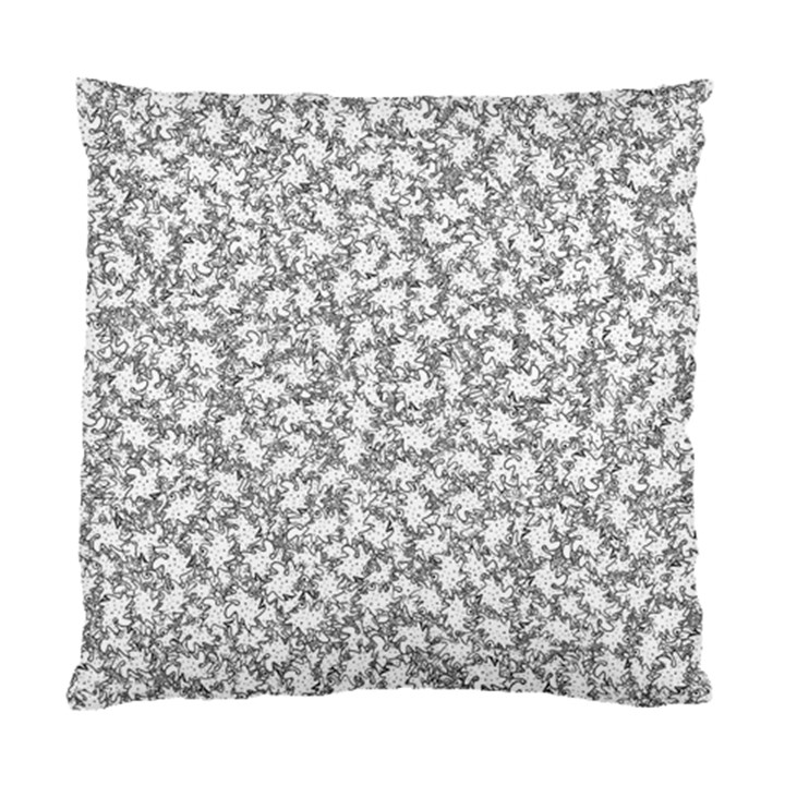 Bacterias Drawing Black And White Pattern Standard Cushion Case (Two Sides)