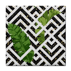 Modern Garden Tile Coaster by ConteMonfrey