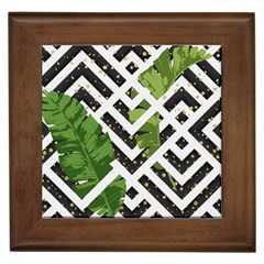 Modern Garden Framed Tile by ConteMonfrey