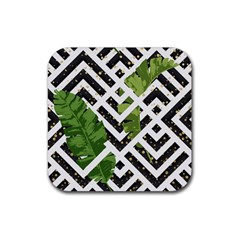 Modern Garden Rubber Coaster (square) by ConteMonfrey