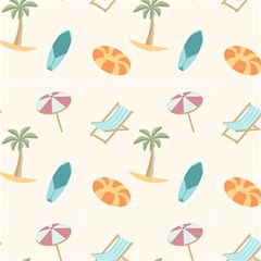 Cool Summer Pattern - Beach Time!   Play Mat (rectangle) by ConteMonfrey