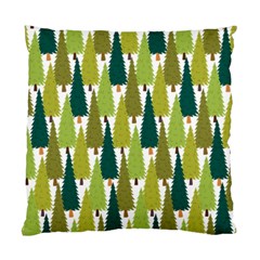Pine Trees   Standard Cushion Case (one Side) by ConteMonfrey